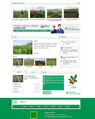 穗润农业|农业网站建设|农产品网站建设|企业网站建设_锐美网络